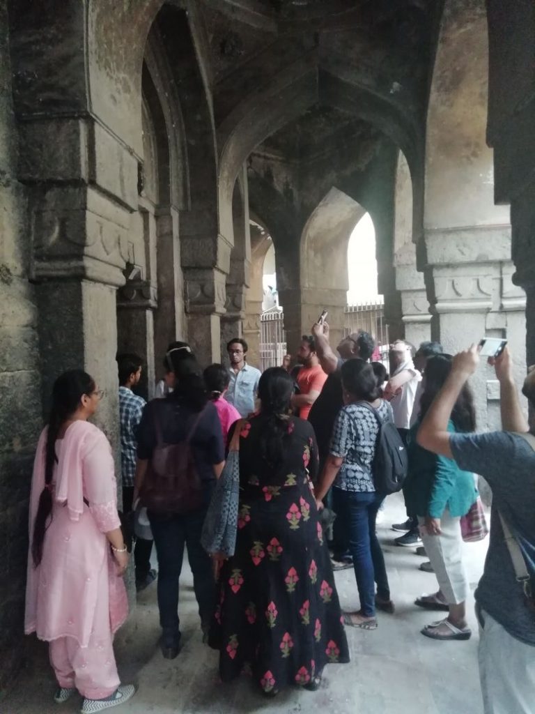 At the tomb of Mubarak Shah Sayyid